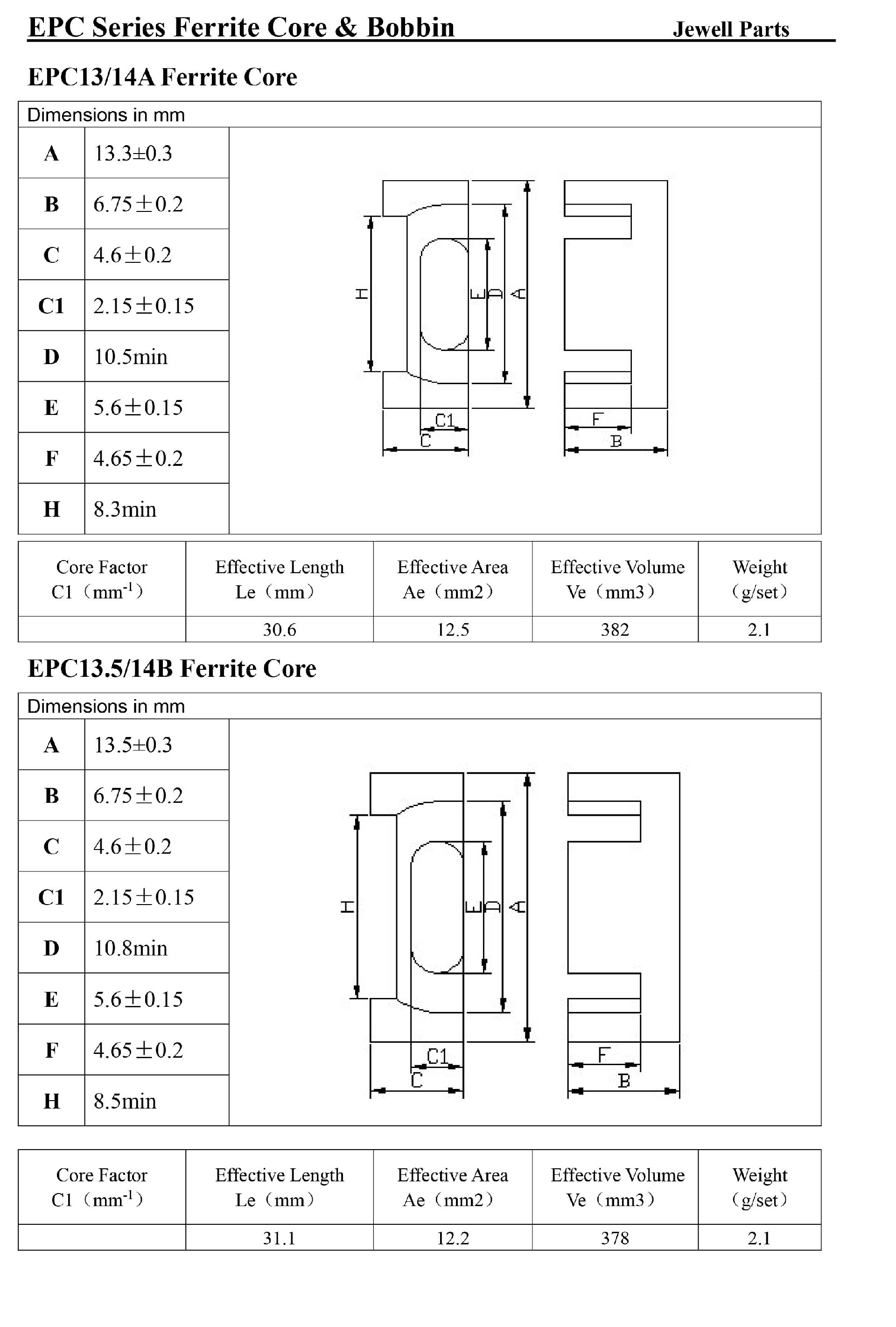 EPC13 EPC13.5磁芯.jpg